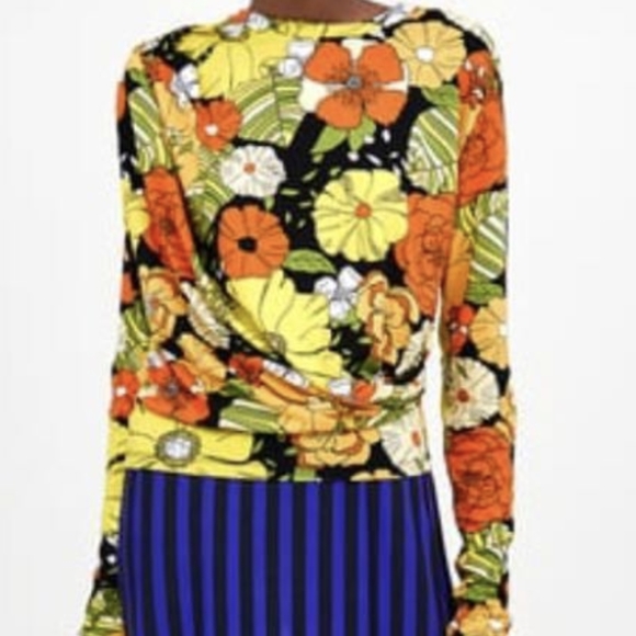 ZARA TRAFALUC Floral Top - Picture 3 of 6